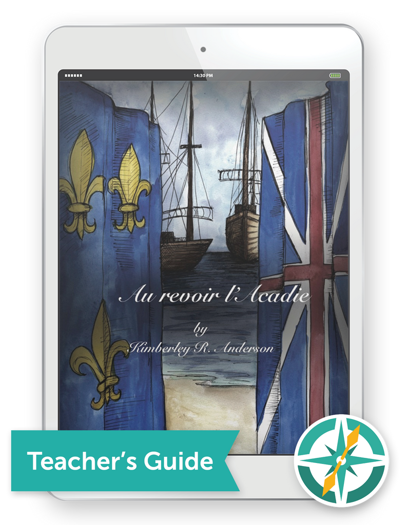 One-year subscription to Au revoir l'Acadie, French, Premium Teacher Guide, Student Edition FlexText®, and Explorer