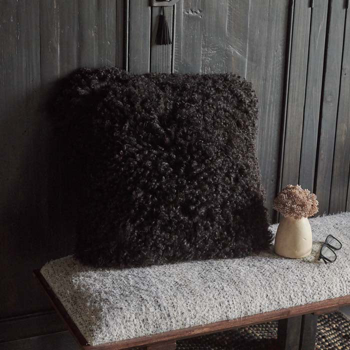 Kaber Sheepskin Cushion