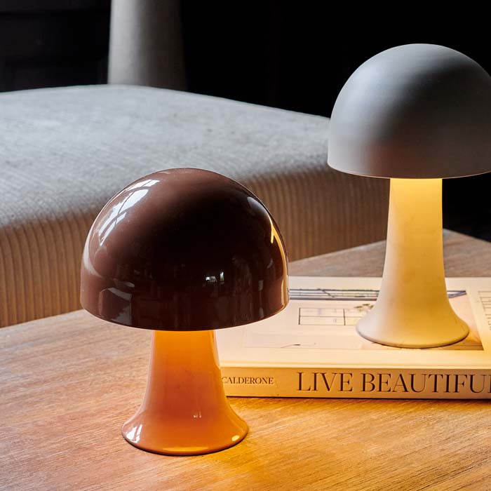 Jules & Julio Sepia LED Lamp Set