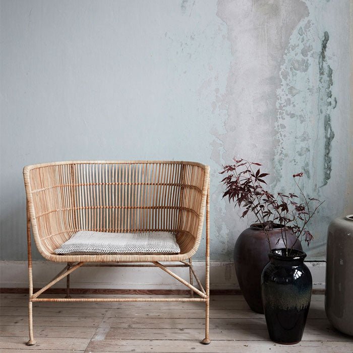 Delray Rattan Chair - Natural