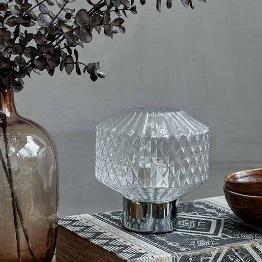 Tyke Table Lamp - Clear