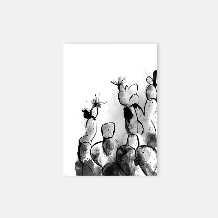 Prickly Pear Cactus Print