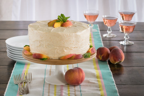 Old-Fashioned Peach Cake