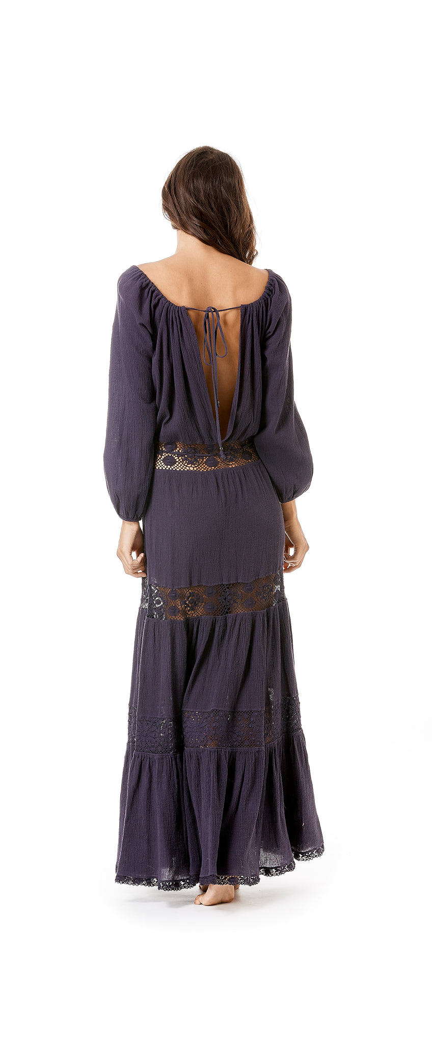 long sleeve hippy dress