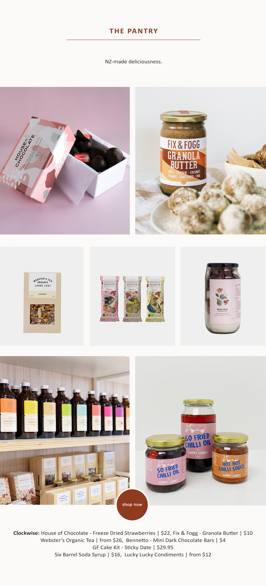 Proudly NZ Made – Pantry - Paper Plane Store