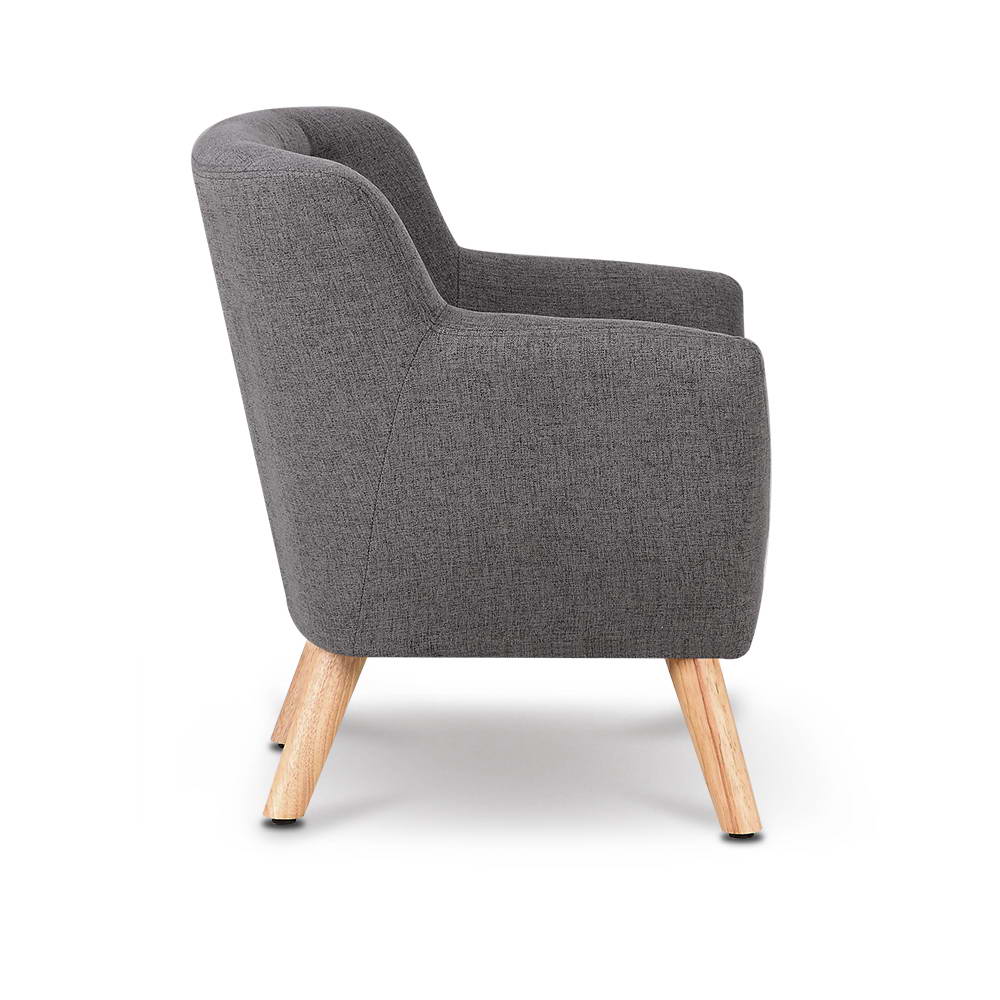 kids grey armchair