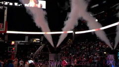 CO2 Fog Smoke For NBA and WNBA Team Intros