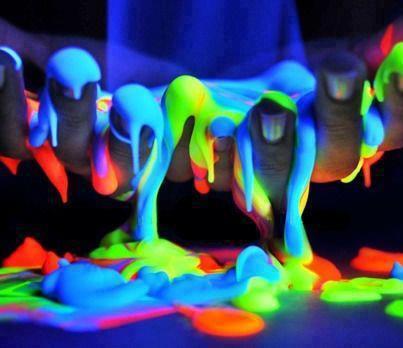 Blacklight Reactive Fluorescent Tempera Glow Party Paint 6 Pack 2