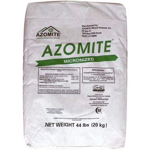 fertilizer mineral azomite organic lb lbs seed