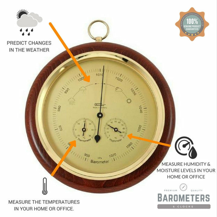 FISCHER TEMPERATURE / HUMIDITY INDICATOR