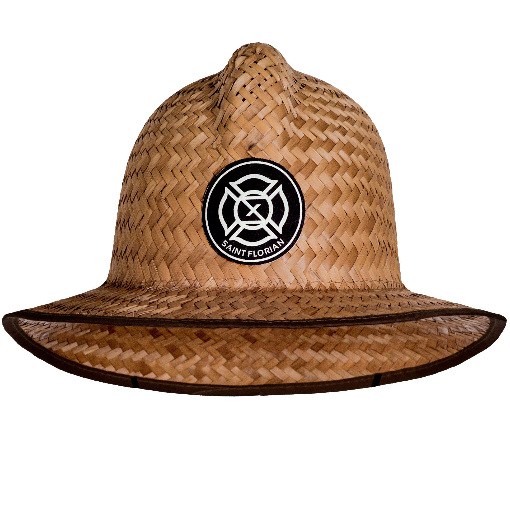 fire straw hat