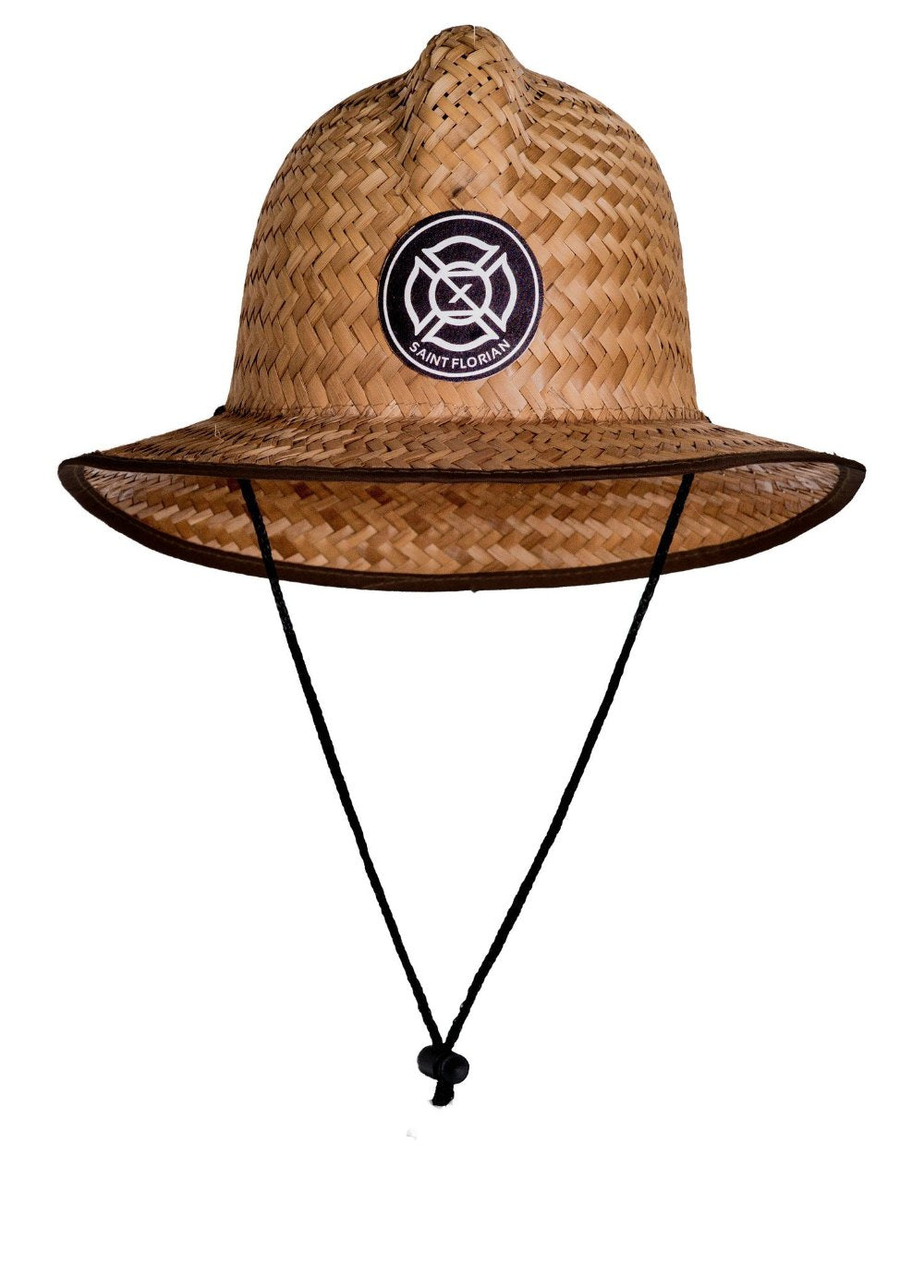 fire dept straw hat