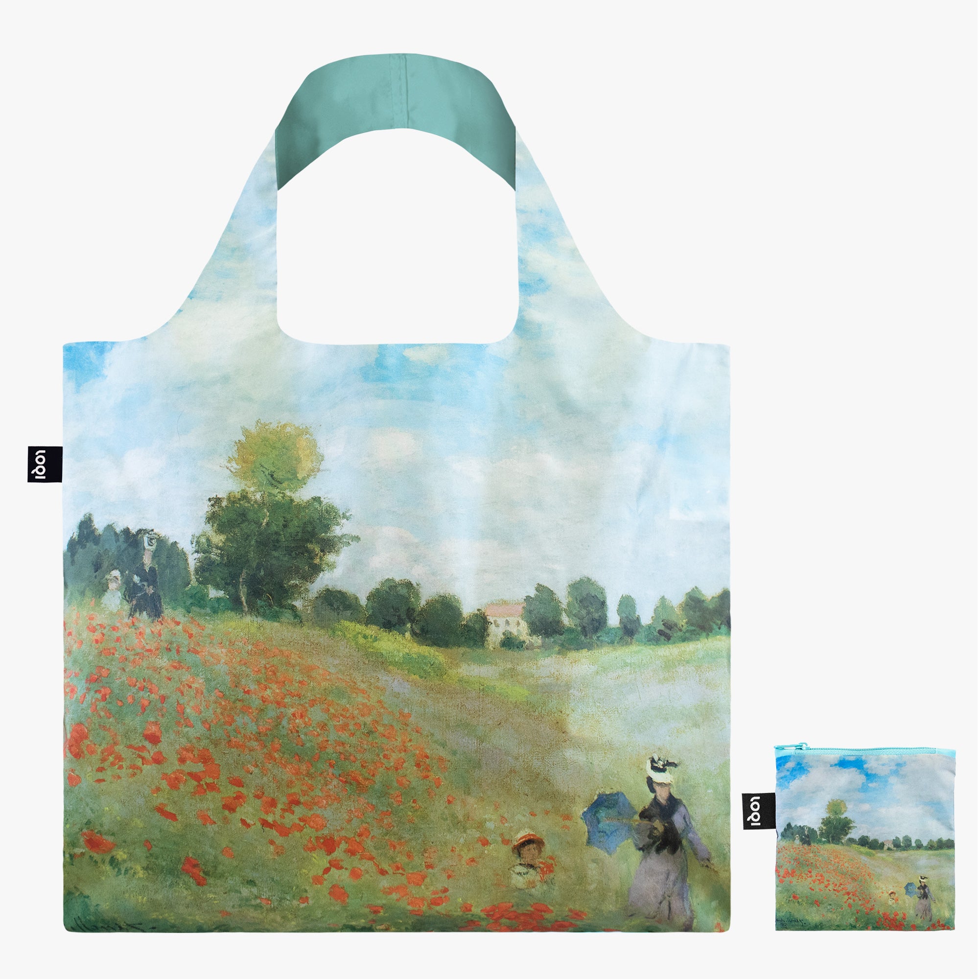 LOQI Artist Foldable Bag - Tess Smith-Roberts - Dog Walking Recycled Bag