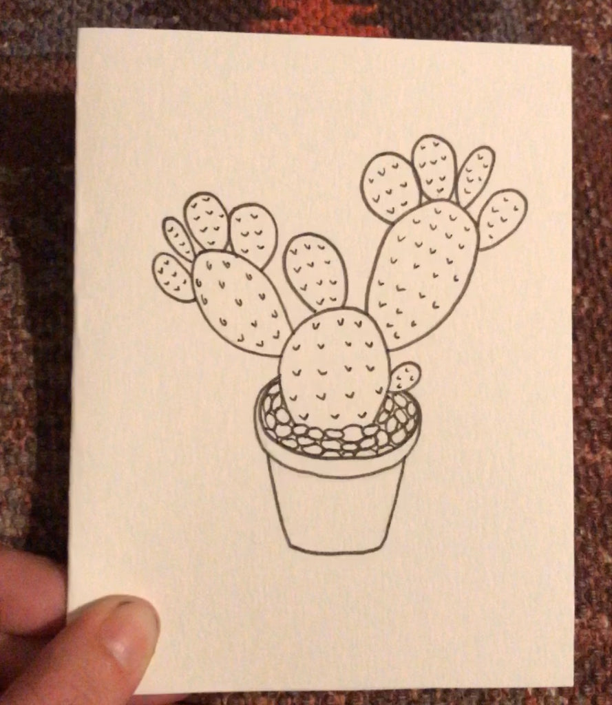 cactus greeting cards via Mendez Manor