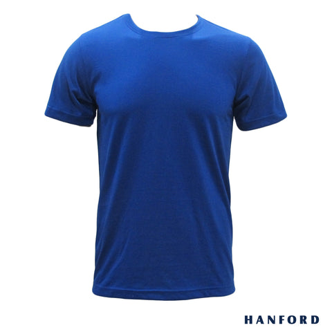 Hanford Mens R-Neck Modern Fit Short Sleeves Shirt - Island Green (Sin ...