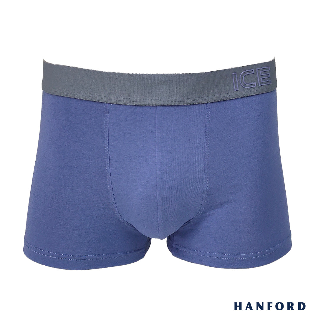 Hanford iCE Men Modal w/ Spandex Boxer Briefs Dusty B - Dark Blue (Sin ...