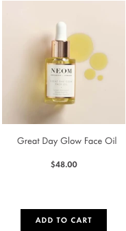 great day face oil