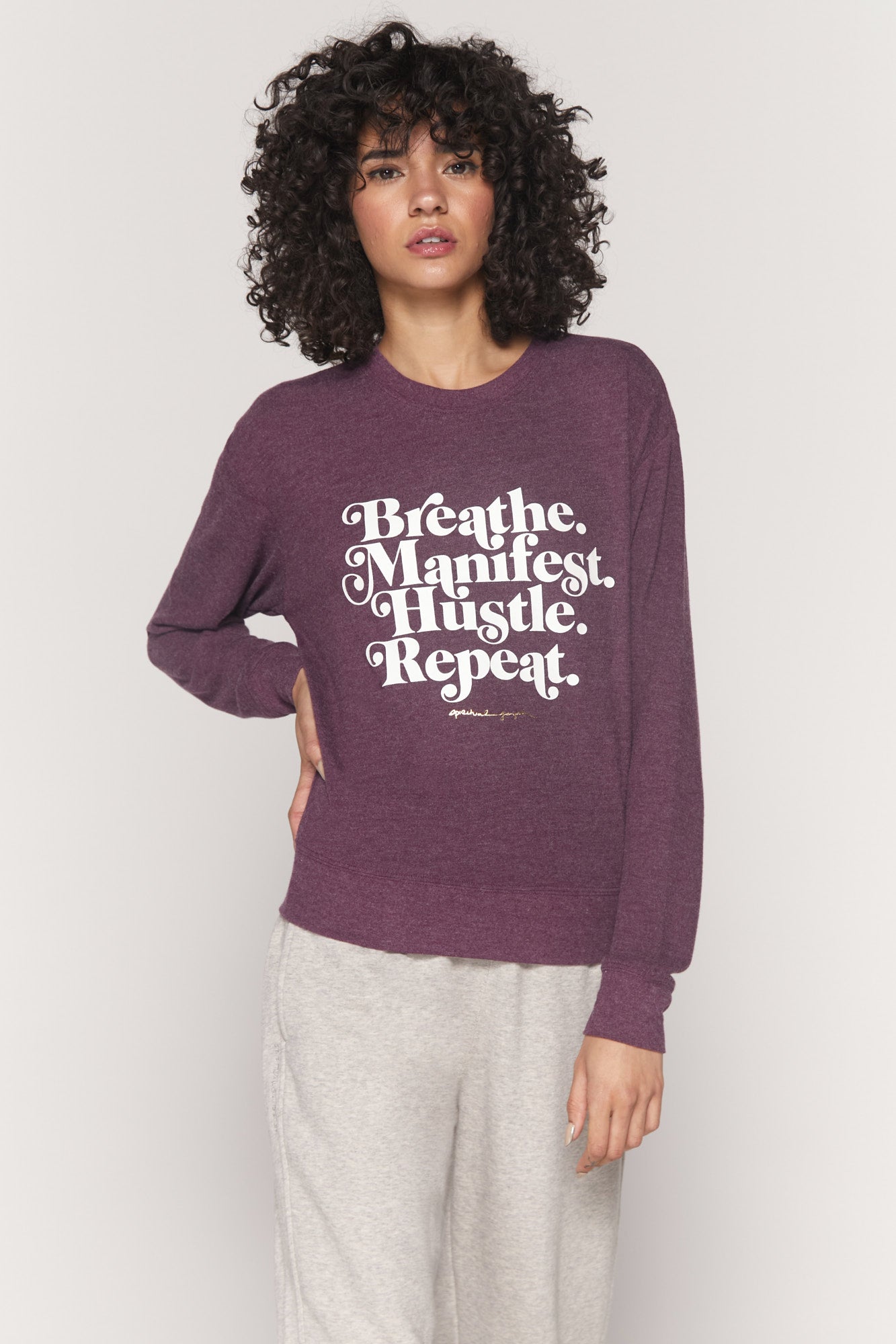 Hustle Savasana Sweater