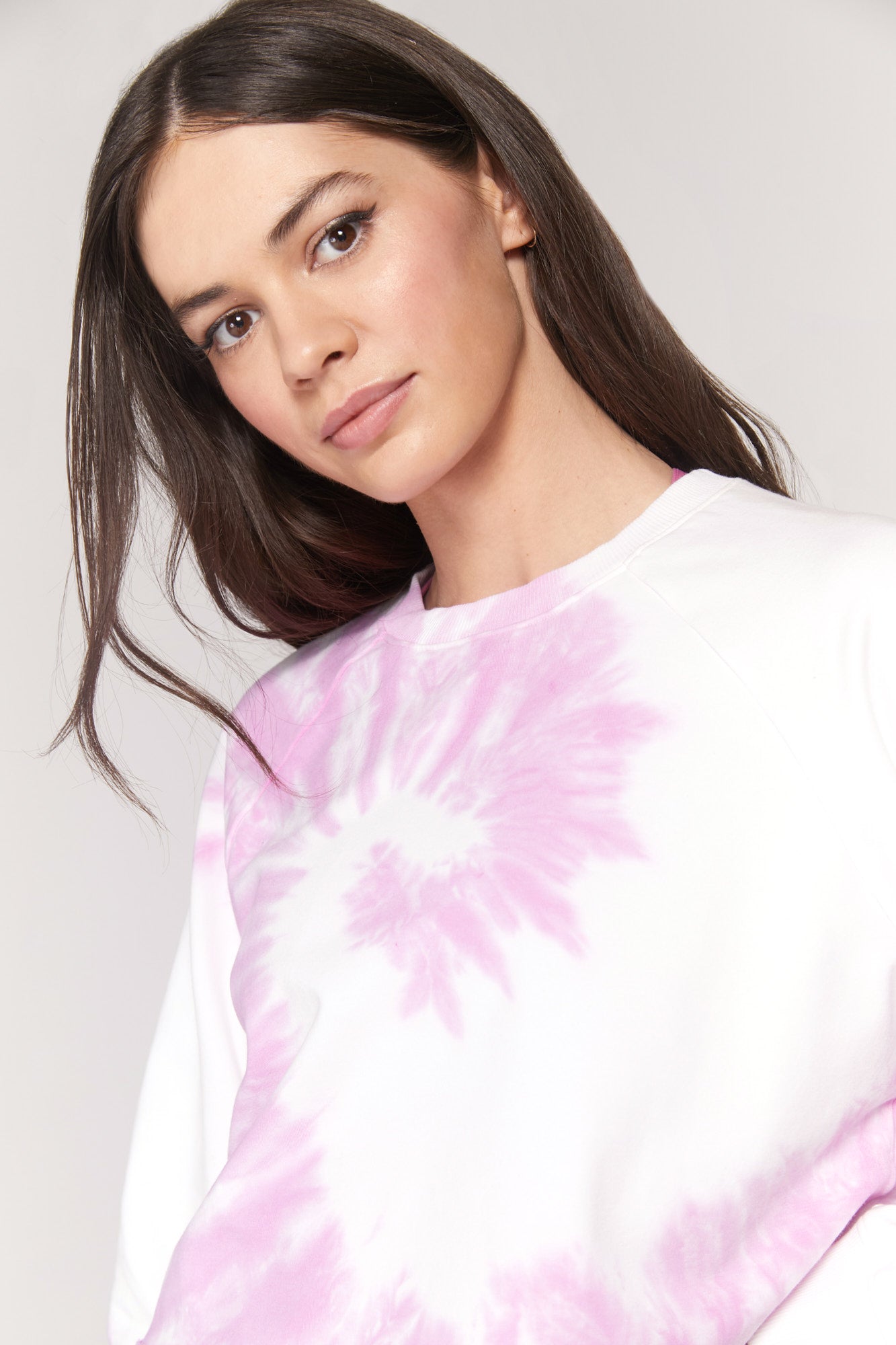 Tie Dye Izzy Crop Sweatshirt