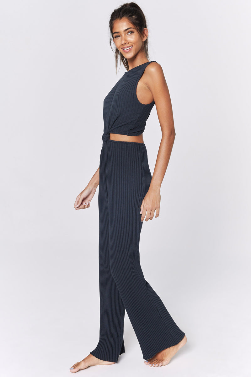 isa rib jumpsuit