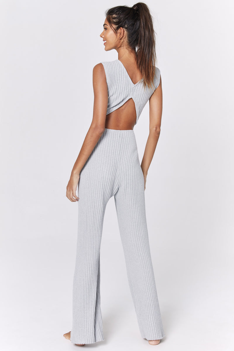 isa rib jumpsuit