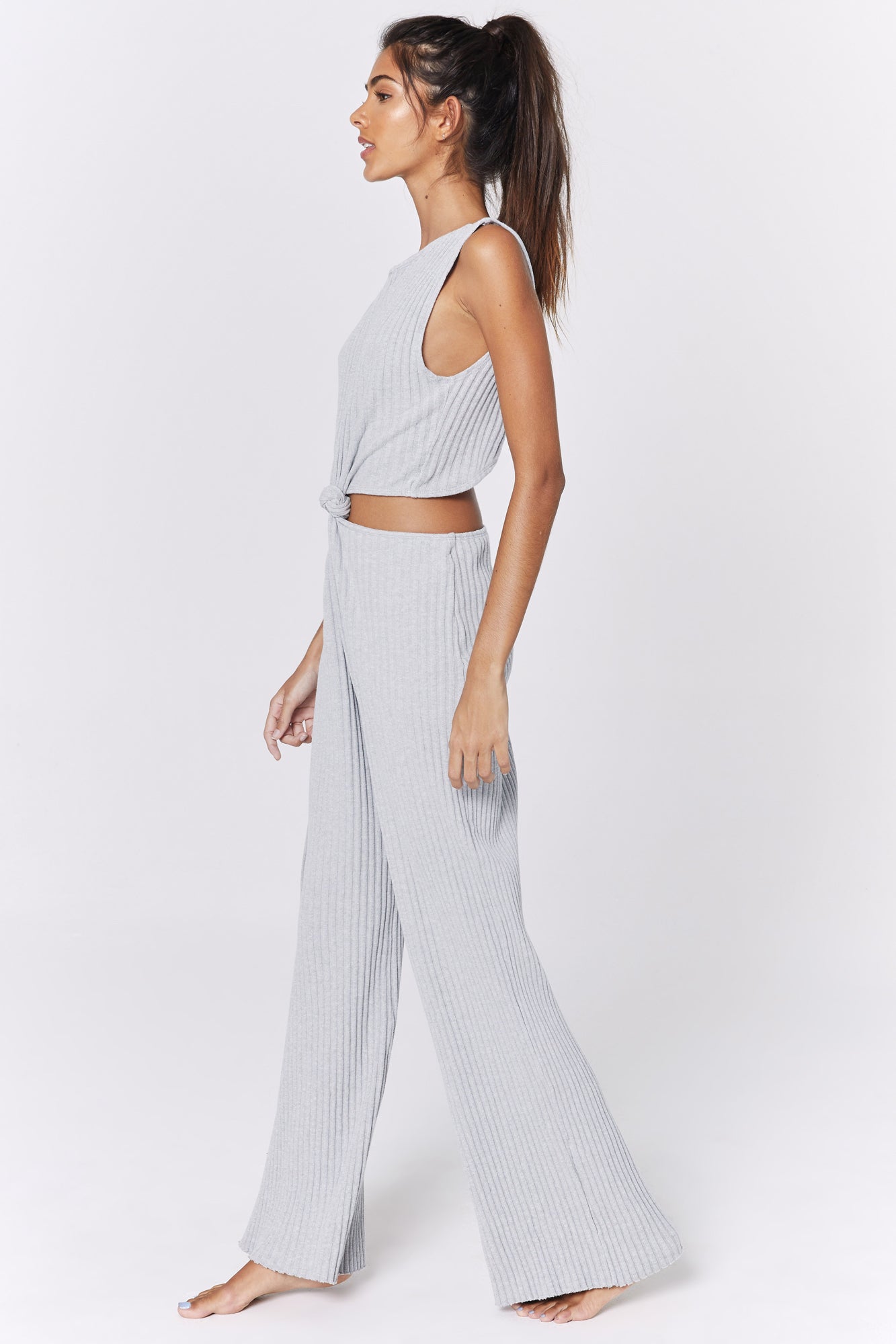 isa rib jumpsuit