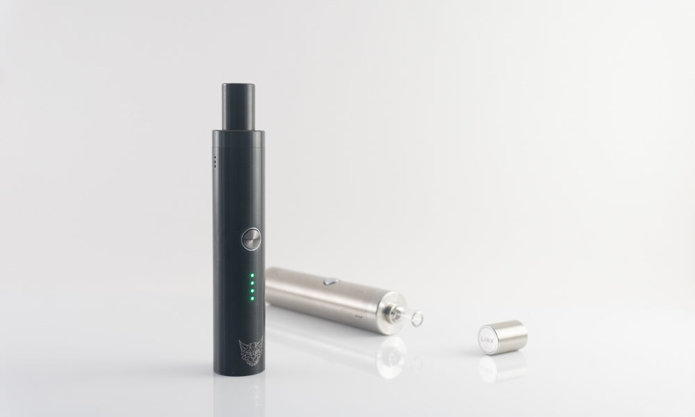 Linx Eden Vaporizer with white background