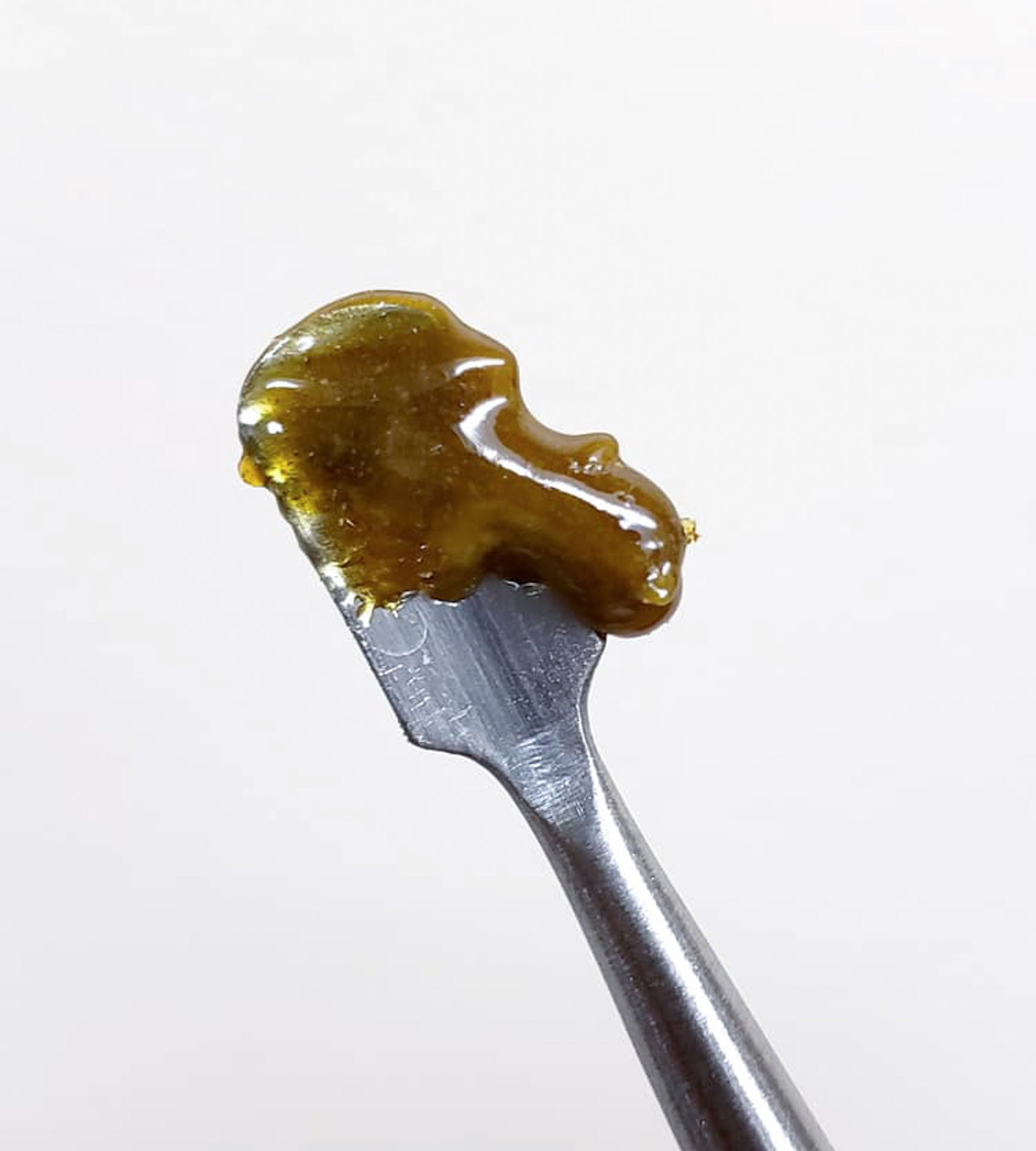 Rosin on tool with white background