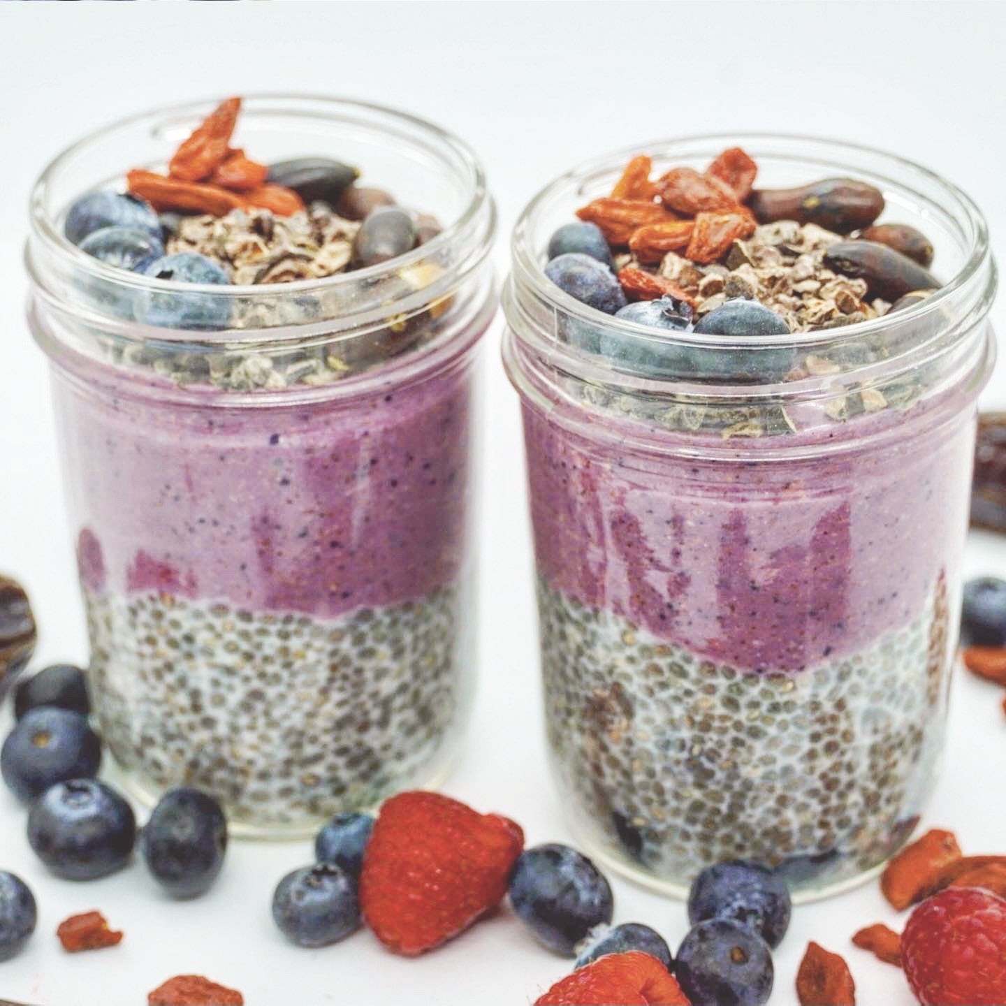 DRAGON FRUIT CHIA PARFAIT