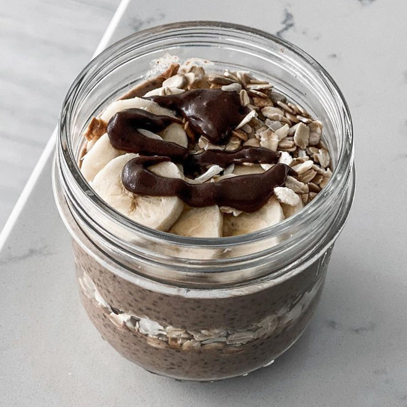 Peanut Butter Chocolate Chia Pudding