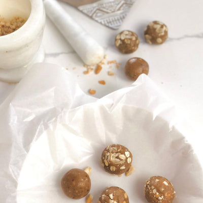 Salted Caramel & Vanilla Protein Ball