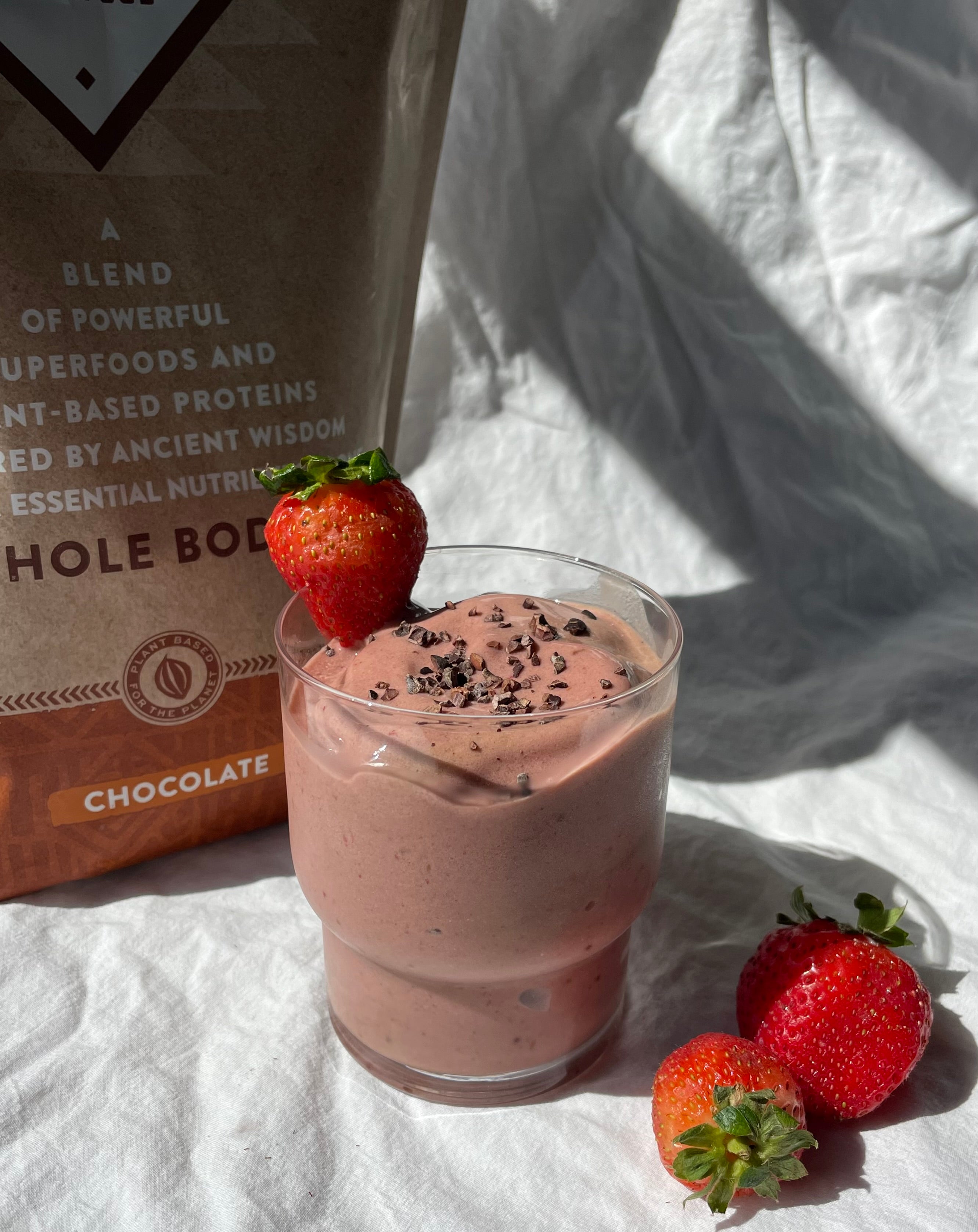 Chocolate-Covered Strawberry Shake