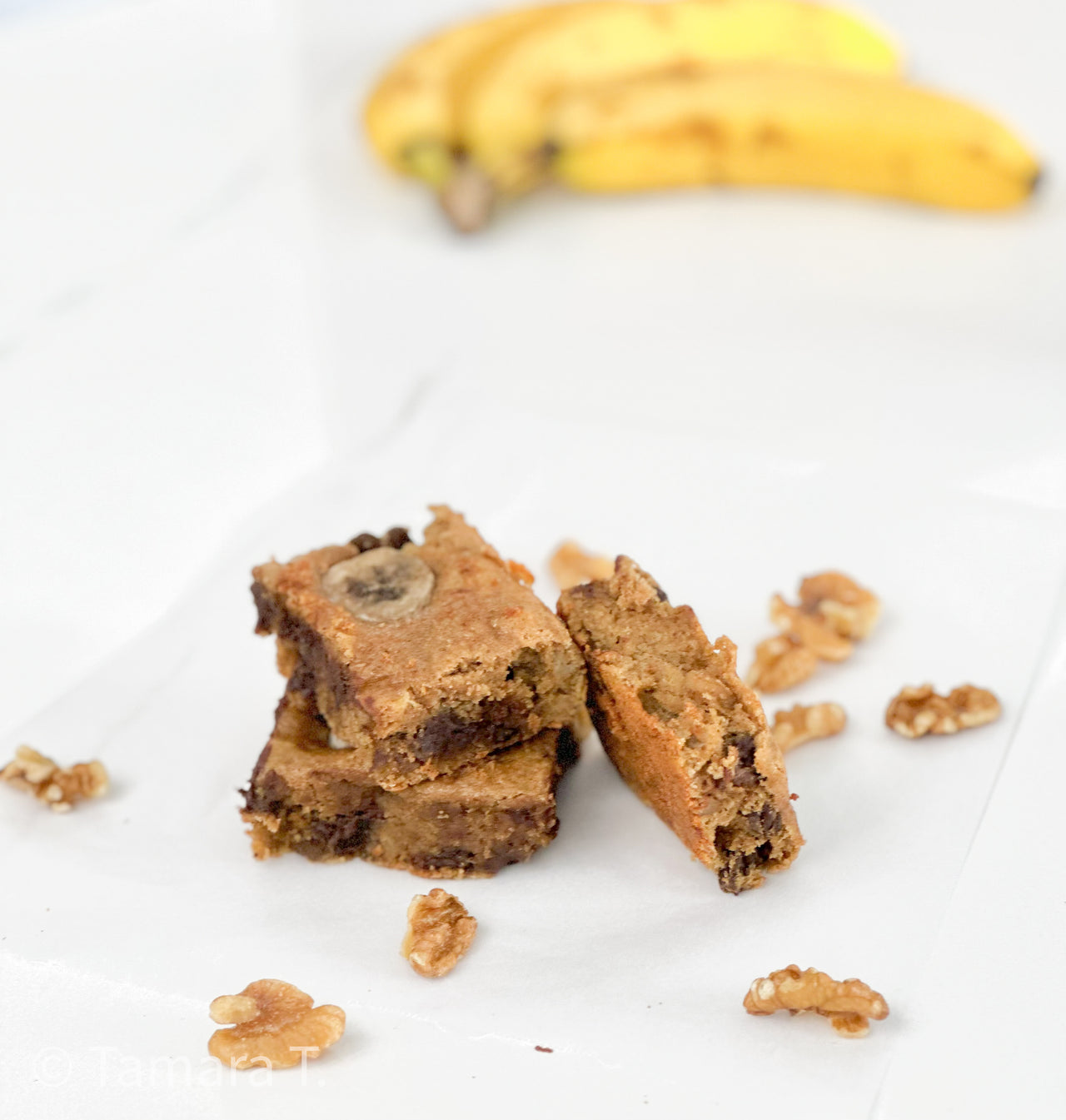 Chocolate Chai Banana Bars