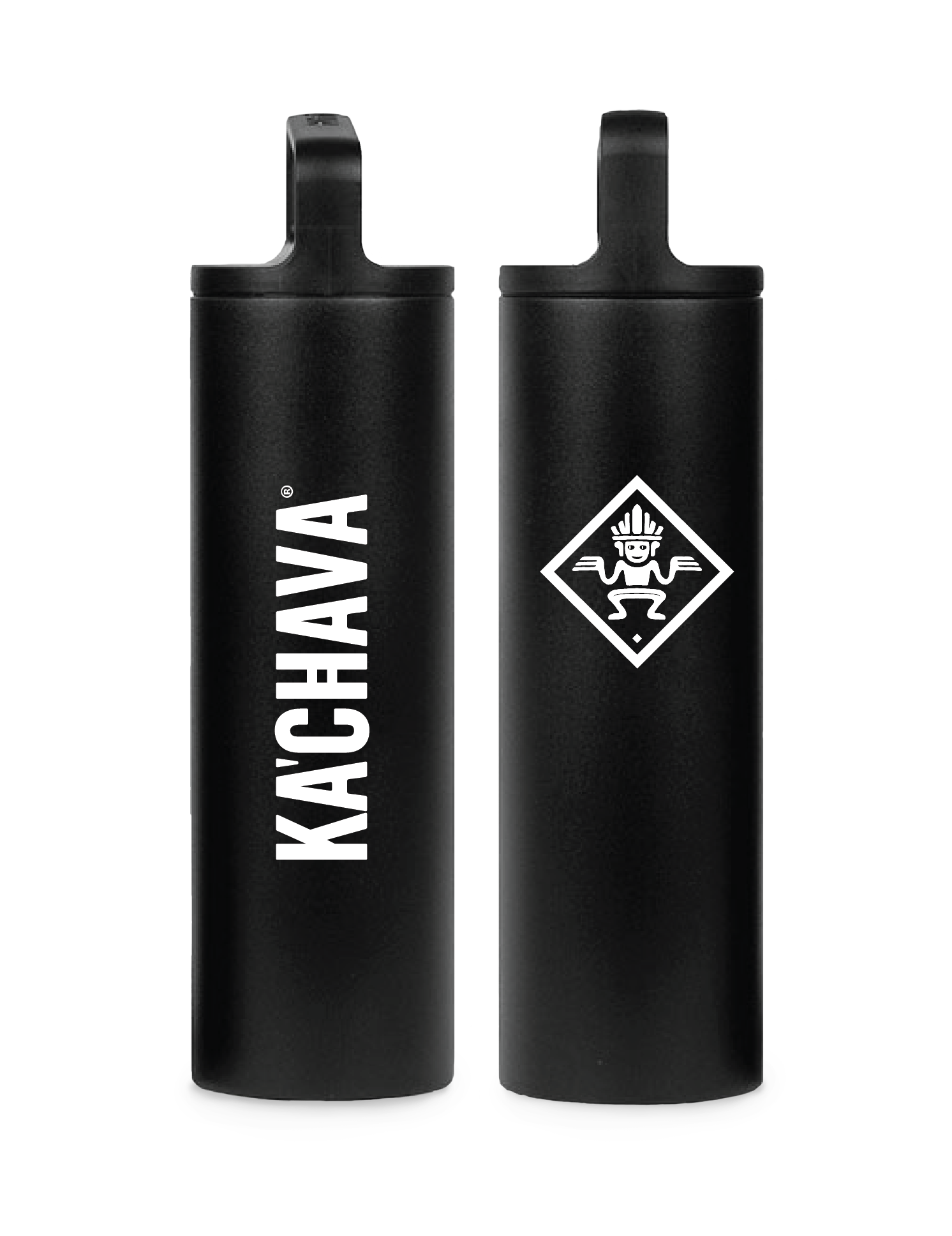 Black Ka'Chava Bottle - Front and Back
