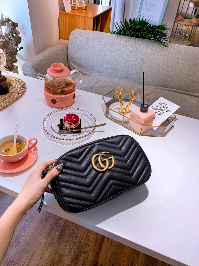 Gucci GG Marmont Small Matelasse Shoulder Bag – Technapology