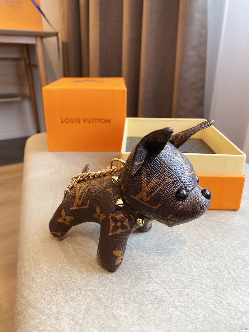 louis vuitton dog keychain unboxing+review 