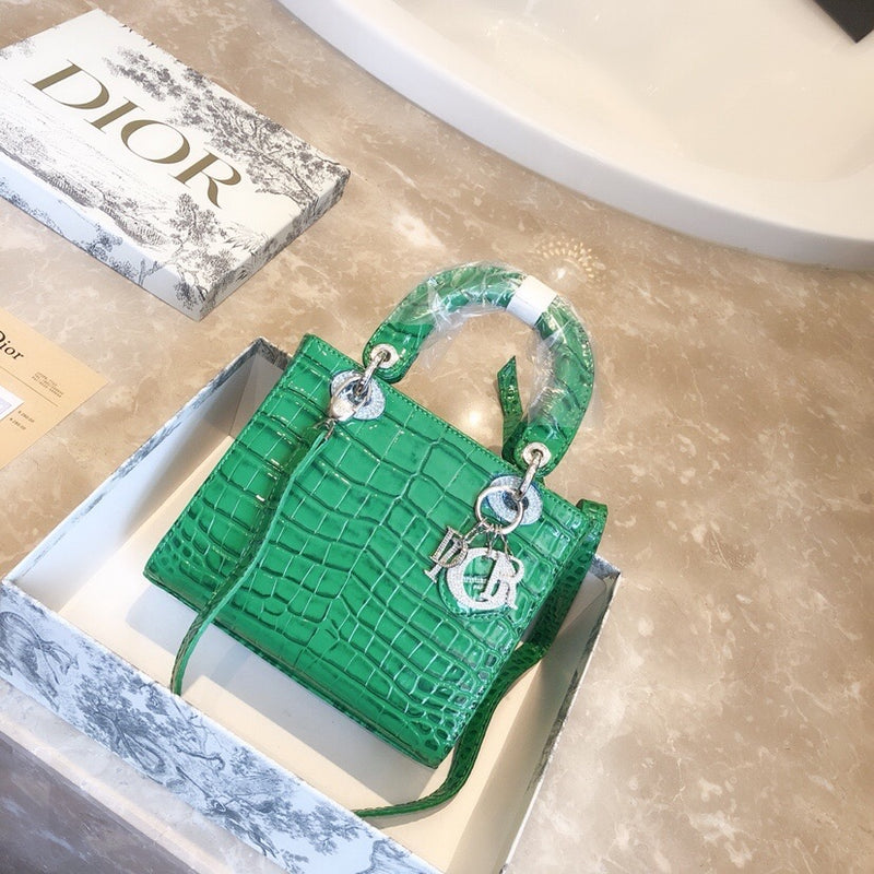 Christian Dior Crocodile Medium Lady Tote Bag – Technapology