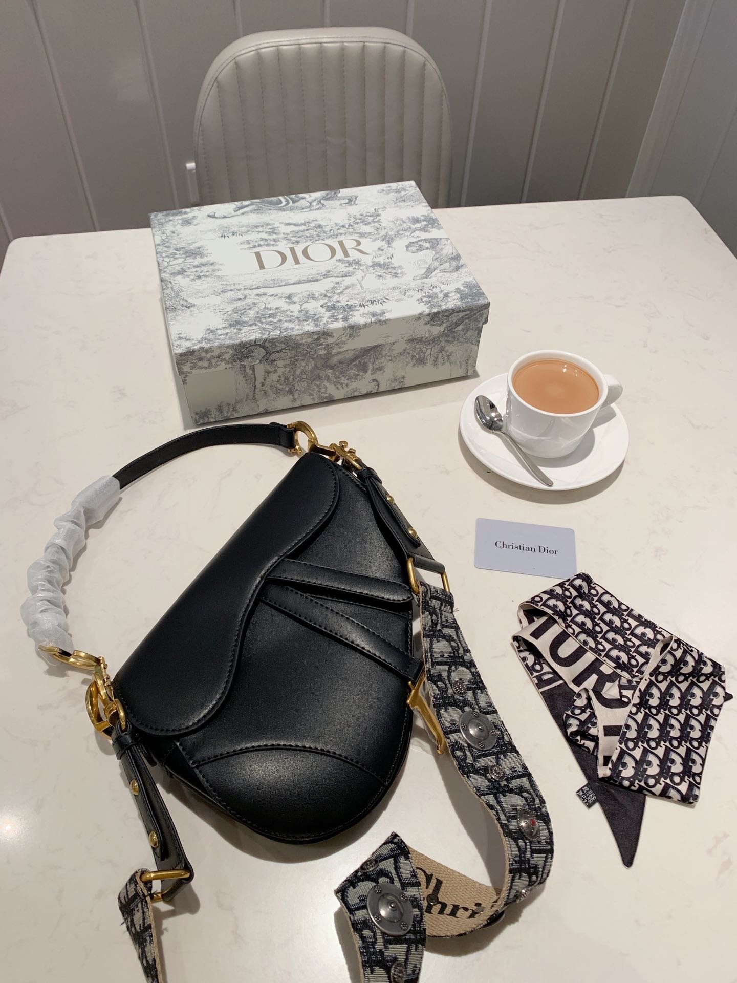 Christian Dior Saddle Bag In Calfskin – Technapology