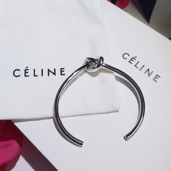 Celine Knot Extra-Thin Bracelet in Sterling Silver – Technapology