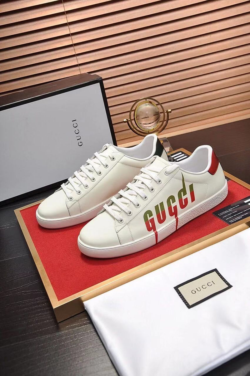 gucci flat sneakers