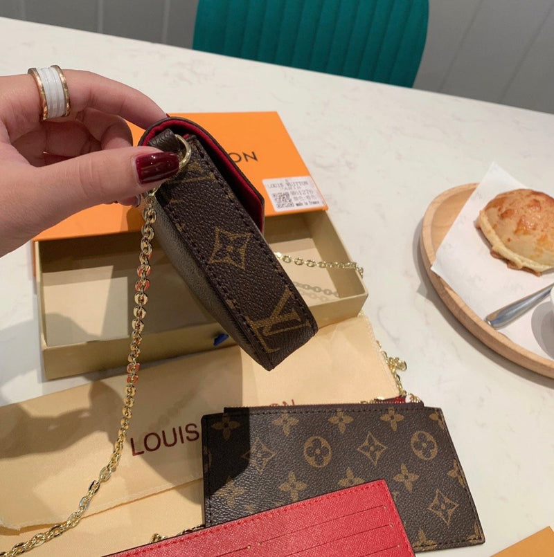 LV Louis Vuitton Taiga Mens Wallet FREE - Depop