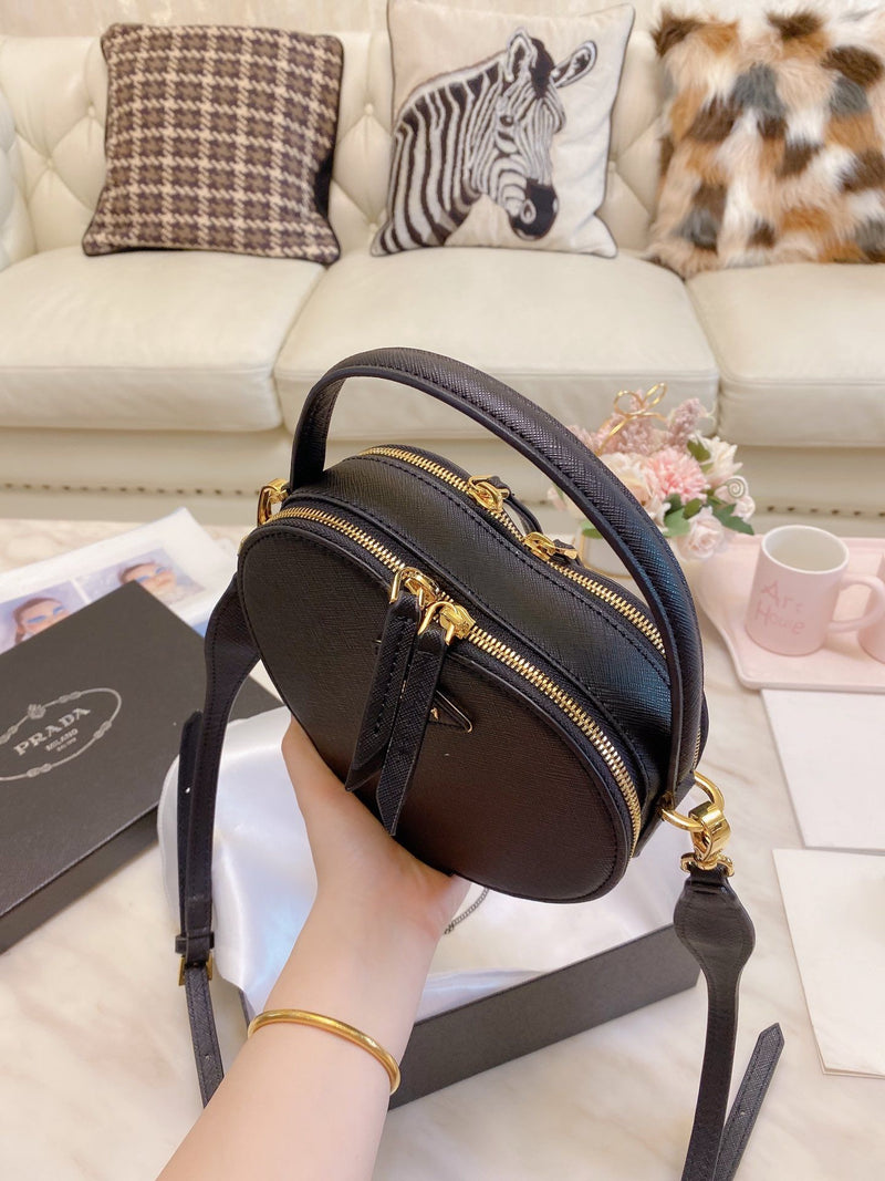 Prada Odette Saffiano Leather Heart Bag – Technapology