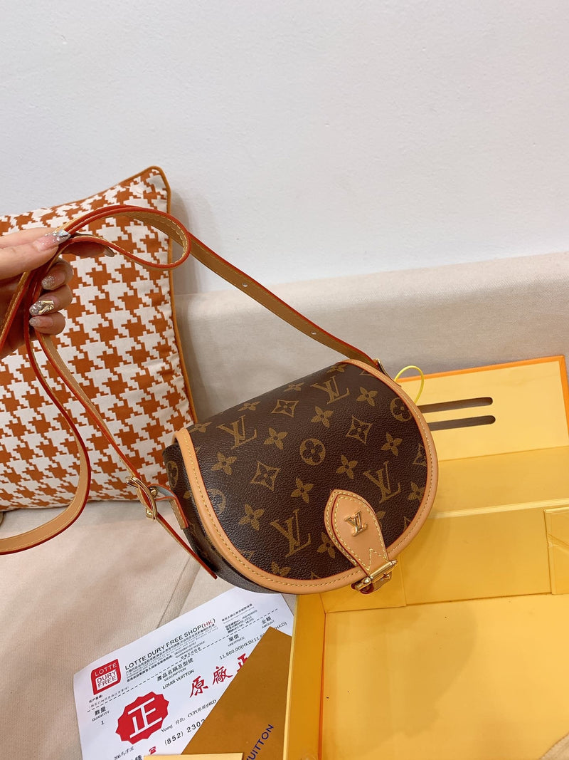 Louis Vuitton Tambourin NM Handbag Monogram Canvas