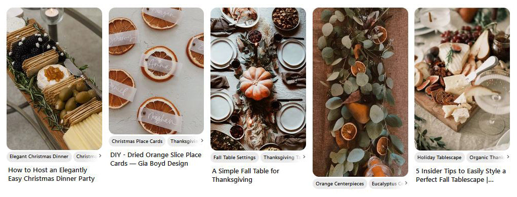 thanksgiving table inspiration