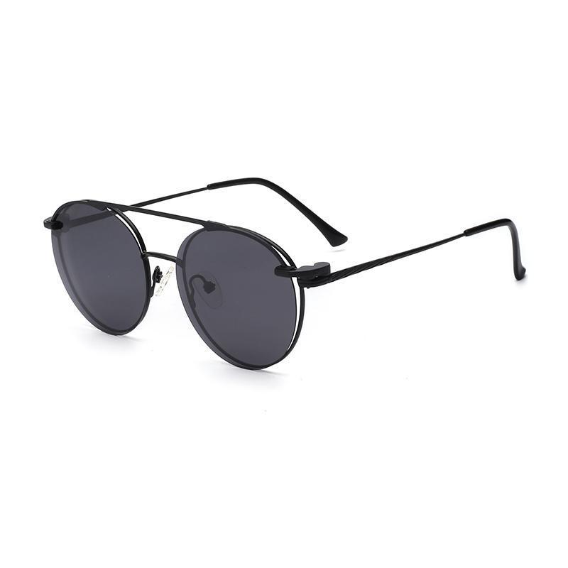 Round Clip On Sunglasses Over Prescription Glasses For Unisex – Jim Halo