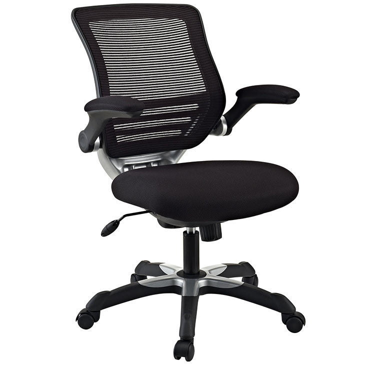 EDGE MESH OFFICE CHAIR IN BLACK - The Modern Source