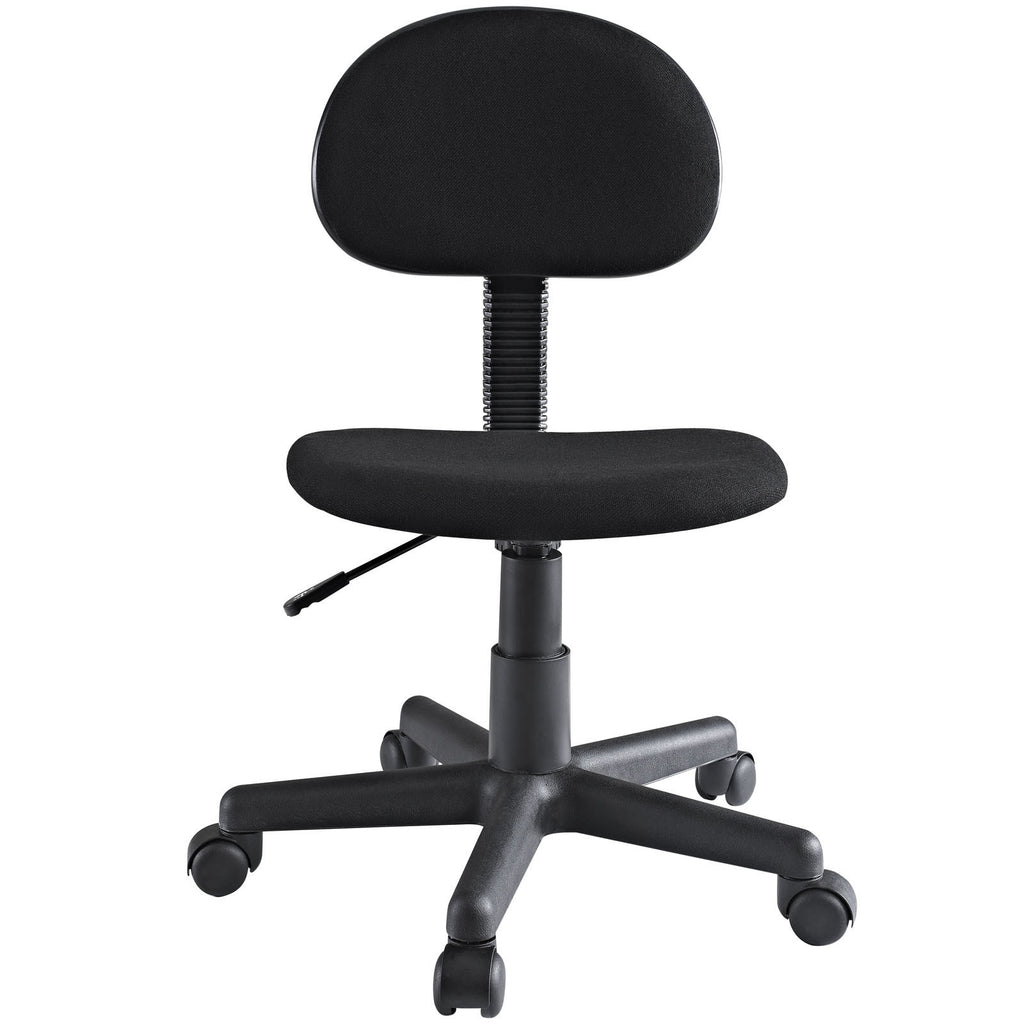 Typist Office Chair in Black - The Modern Source