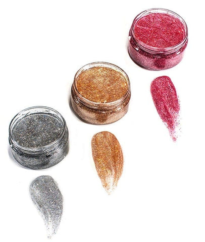 Hot Pink Glitter adds a touch of sparkle to eyes and lips when the dancers  are performing on stage or at a dance competition. Hot Pink Glitter Makeup  is perfect for a