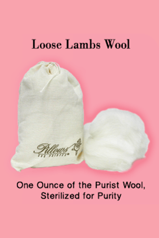 Capezio Spun Silver Antimicrobial Lambs Wool Natural 1 oz
