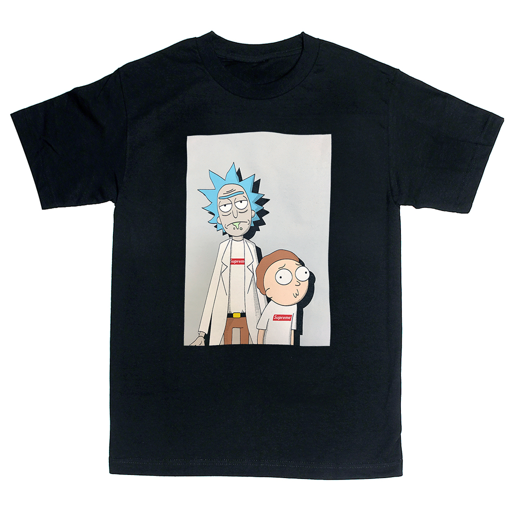 rick and morty supreme t shirt